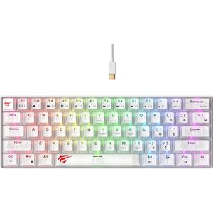 Havit - KB903L - Toetsenbord - Transparant Wit