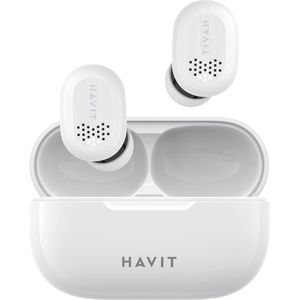 Havit - TW925 TWS - Koptelefoon - Wit - Draadloos - 100 uur accuduur