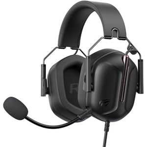 Havit Gaming-koptelefoon H2033d (zwart) (Bedraad, Draadloze), Gaming headset, Zwart