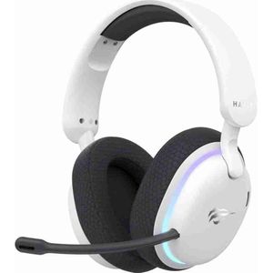 Havit Fuxi-H7 - gaming-hoofdtelefoon, zwart en wit