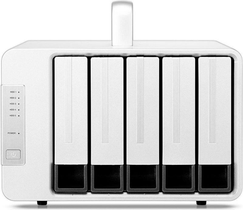 TerraMaster - D5 Thunderbolt 3 - Disk Array - Grijs - 5-Bay