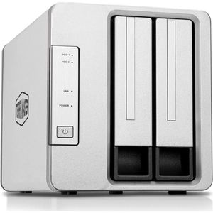 TerraMaster F2-423 - NAS Server - 2 Bays - Grijs