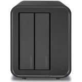 TerraMaster - D2-320 - USB DAS - Zwart - 2Bay - Tot 44TB Opslag