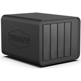 TerraMaster - D4-320 - USB DAS - 4Bay - Zwart - 10 Gbps