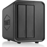 TerraMaster - F2-212 - NAS-server - Zwart - 2 Bays - RAID 0, 1, JBOD, TRAID