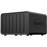 Terramaster - F6-424 - Netwerkopslag - Zwart - 6-vaks