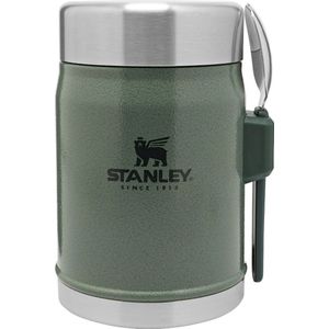 Stanley The Legendary Food Jar + Spork 0,4L Thermosfles Hammertone Green