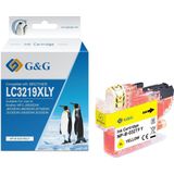 123inkt - LC-3219XL - Inktcartridge - Geel - Hoge Capaciteit - Inhoud 18ml