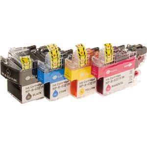G&G Brother LC-3219XLVAL XL - Huismerk Inktcartridge - Zwart / Cyaan / Magenta / Geel