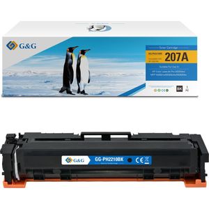 G&G 207A Huismerk Toner Geschikt voor HP 207A W2210A 207X W2210X Zwart