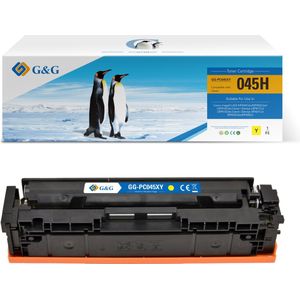 G&G - Tonercartridge XL - Geel - Huismerk - Compatibel met Canon