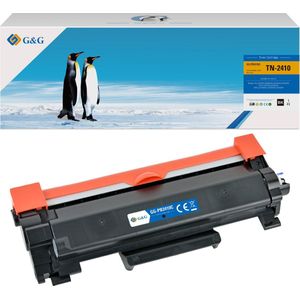 G&G Toner Cartridge Zwart - Huismerk - Voor Brother TN-2410 - TN-2420