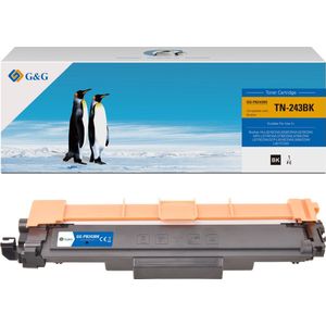 G&G Brother TN-243BK - Huismerk Toner - Zwart