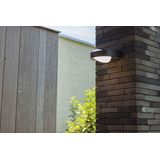 LUTEC Fele - Wandlamp voor buiten - LED - Donkergrijs