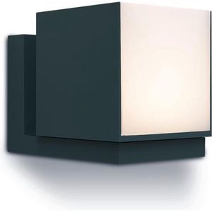 Lutec Wandlamp Led Cuba Matzwart 12w