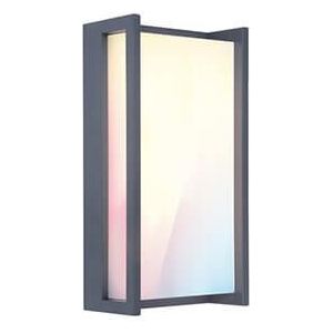 Qubo - LED Buitenwandarmatuur - Antraciet - Aluminium - Bluetooth Verbinding