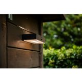LUTEC Connect FADI - Slimme LED Wandlamp op zonne-energie met sensor -Zwart