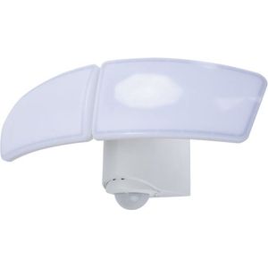 Lutec ARTICA 7635605331 LED-buitenlamp met bewegingsmelder (wand) Energielabel: E (A - G) LED 14.5 W Wit