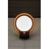 LUTEC Polo - LED wandlamp voor buiten - PIR bewegingssensor - Premium aluminium - 1100Lm krachtig licht - 3000K warm wit licht - IP54 extra weerbestendig - Donkergrijs