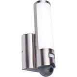 Lutec ELARA 5267106001 LED-wandlamp met bewegingsmelder LED LED 17.50 W RVS