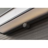 Buitenlamp voordeur solar breed 'Doblo' led 4000k zonne energie 35 cm