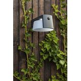 LUTEC - Moon Solar met bewegingssensor voor buiten - LED wandlamp - Donkergrijs