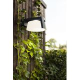 LUTEC - Moon Solar met bewegingssensor voor buiten - LED wandlamp - Donkergrijs