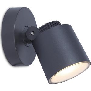 Lutec EXPLORER 6609202118 LED-buitenlamp (wand) LED 5.00 W Antraciet