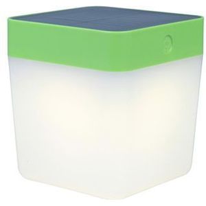 Lutec Tafellamp Solar Cube Groen 1w