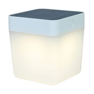 LUTEC Table Cube - Draagbare LED solarlamp - wit