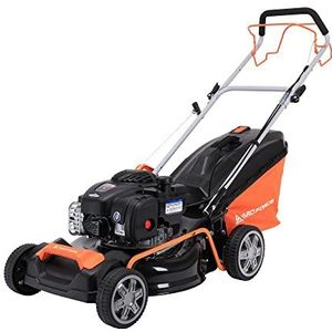 Yard Force 46cm zelfrijdende benzine grasmaaier met 125CC Briggs en Stratton 450E motor GMB46CK, 80 x 58 x 45 cm