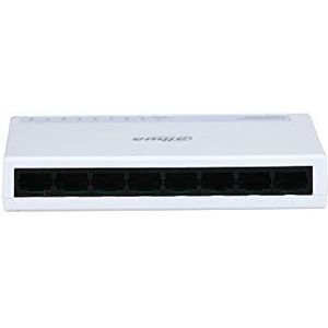 Dahua Technology PFS3008-8ET-60 netwerk-switch Unmanaged L2 Fast Ethernet (10/100) Power over Ethernet (PoE) Zwart
