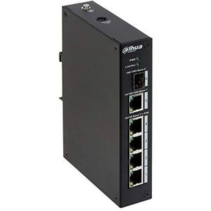 Dahua Technology PFL2106-4ET-96 netwerk-switch Fast Ethernet (10/100) Power over Ethernet (PoE) Zwart