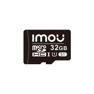 Geheugenkaart Micro 32 GB SDHC Imou leessnelheid tot 95 MB/s Klasse 10 UHS-I U1 SD Adapter voor smartphone, Tablet, Actiecamera, Drone en laptop (32GB)