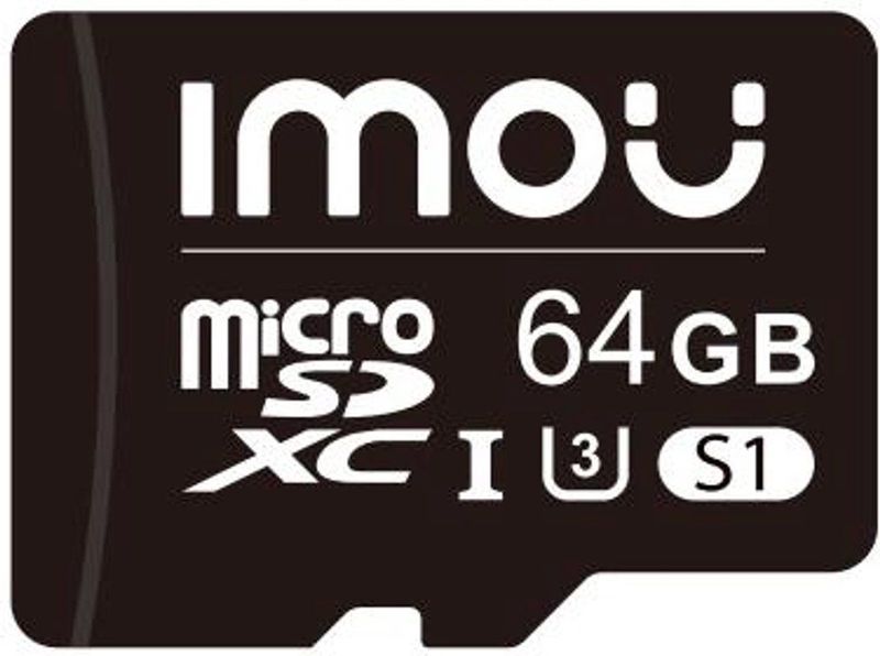 Imou - ST2-64-S1 - Geheugenkaart - Zwart - 64GB - UHS-I, SDXC, 10/U3/V30