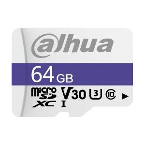 Dahua - C100 - Geheugenkaart - 64GB - Micro SD - SDXC - V30 - 95 MB/s