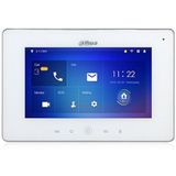 Dahua, Bel + deurintercom, VTH5221DW-S2 computermonitor (7") pixels LCD Touchscreen Wit (WiFi)