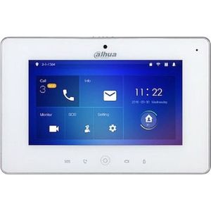 Dahua - VTH5221DW-S2 - Bel + Deurintercom - Wit - LCD Touchscreen 7"