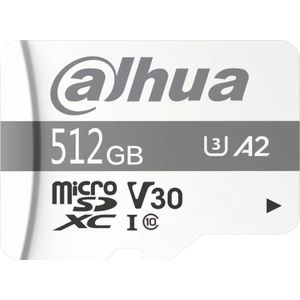Dahua - TF-P100 - Geheugenkaart - 512 GB - MicroSDXC - Klasse 10 - UHS-I - U3