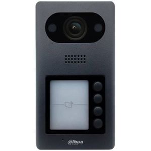 Dahua VTO3211D-P4 Video Intercom Buitenpost - Met 4 Drukknoppen - Mifare Taglezer - PoE