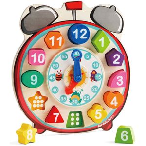 Houten Sorteer Klok