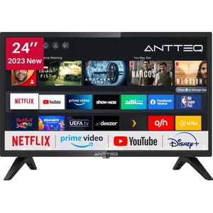 ANTTEQ AV24H3 - 24inch HD-ready Smart-TV