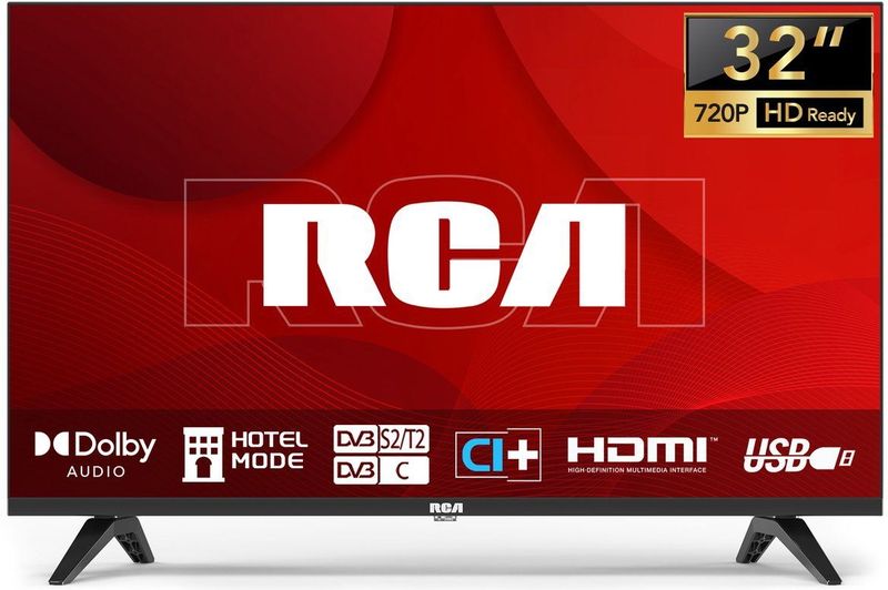 RCA - NRB32HQ1 - LED TV - 32 Inch - Frameless - Triple Tuner - HDMI - USB Media Player