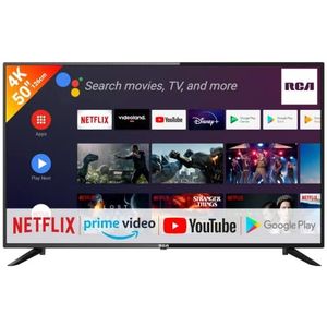 RCA RS50U2 - LED-tv - 50 inch - 4K HDR - Smart TV met Google Assistant