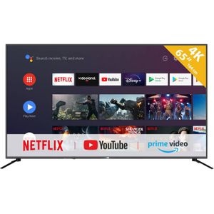 RCA RS65U2 - 65 inch - 4K LED - Smart TV - Met Chromecast