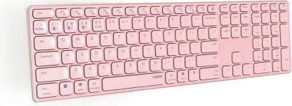 Rapoo E9800M toetsenbord Bluetooth QWERTY Roze