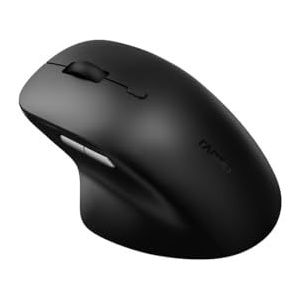 Rapoo Draadloze muis, compact, draadloos, Bluetooth, USB A, DPI 3600, 34 knoppen, stille muis, muis, optisch, zwart