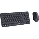 Rapoo 9010M - Multi-mode Wireless Ultra-Slim Desktop Set - Toetsenbord Zwart