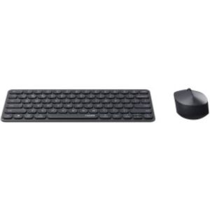 Rapoo 9010M - Multi-mode Wireless Ultra-Slim Desktop Set - Toetsenbord Zwart