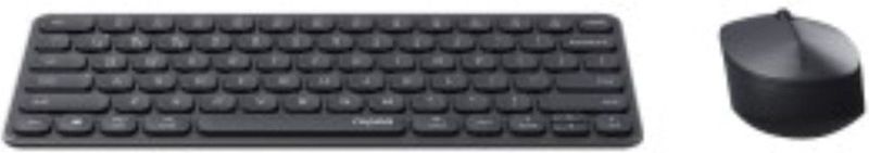 Rapoo 9010M - Multi-mode Wireless Ultra-Slim Desktop Set - Toetsenbord Zwart